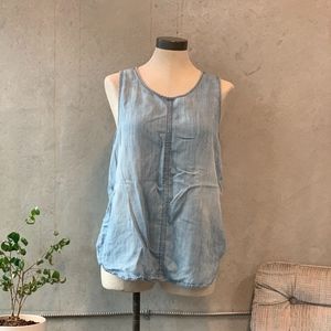 vintage chambray tank